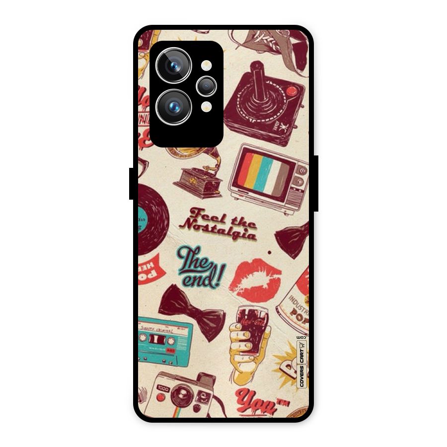 Feel The Nostalgia Metal Back Case for Realme GT2 Pro