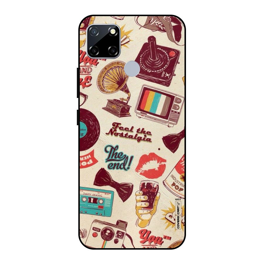 Feel The Nostalgia Metal Back Case for Realme Narzo 20