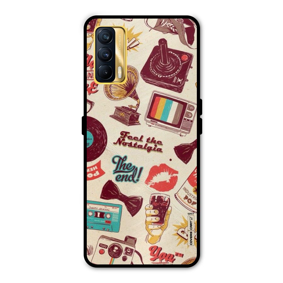 Feel The Nostalgia Metal Back Case for Realme X7