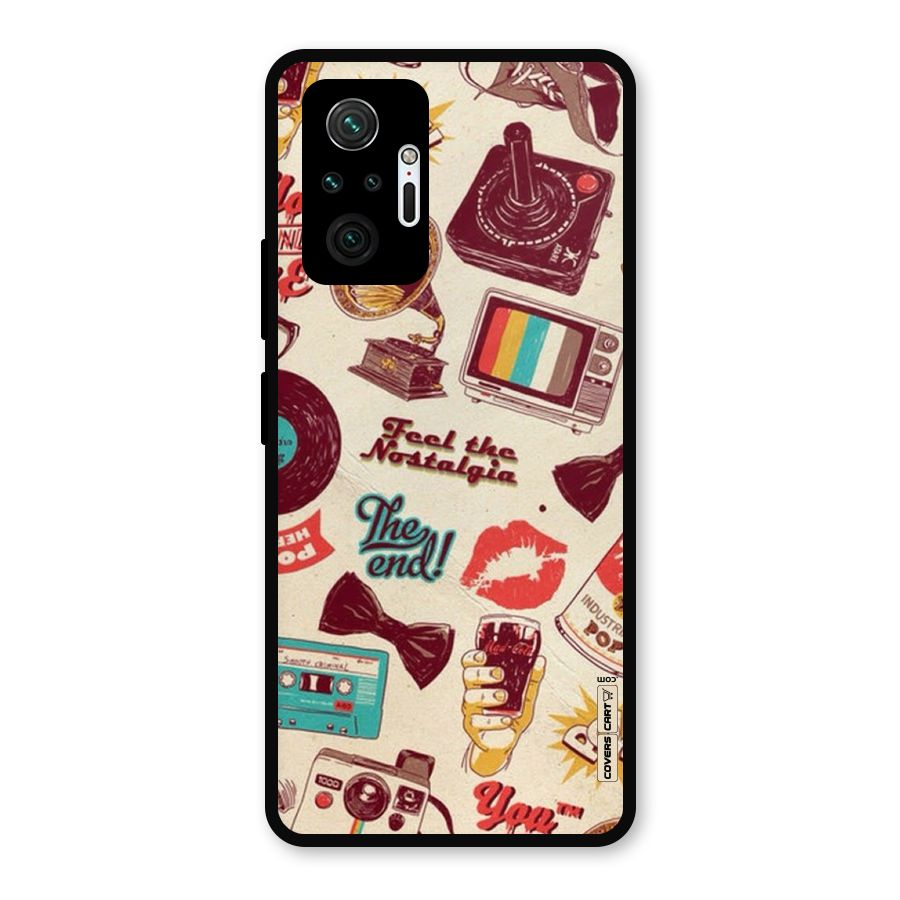 Feel The Nostalgia Metal Back Case for Redmi Note 10 Pro
