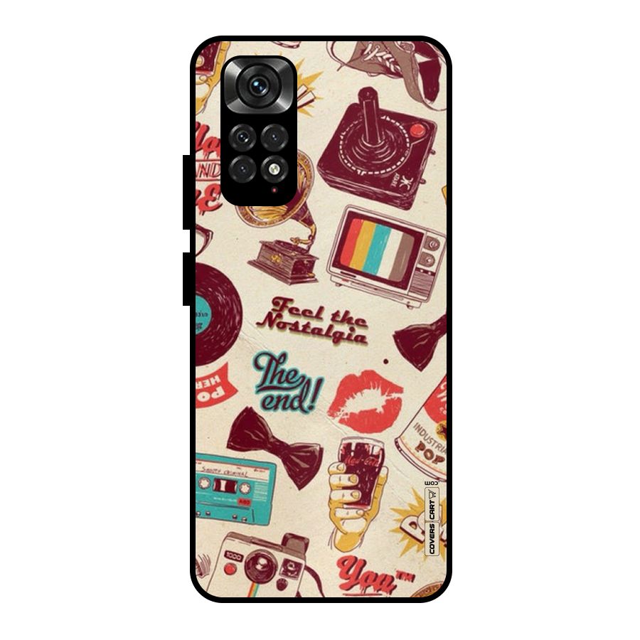 Feel The Nostalgia Metal Back Case for Redmi Note 11 Pro Plus 5G