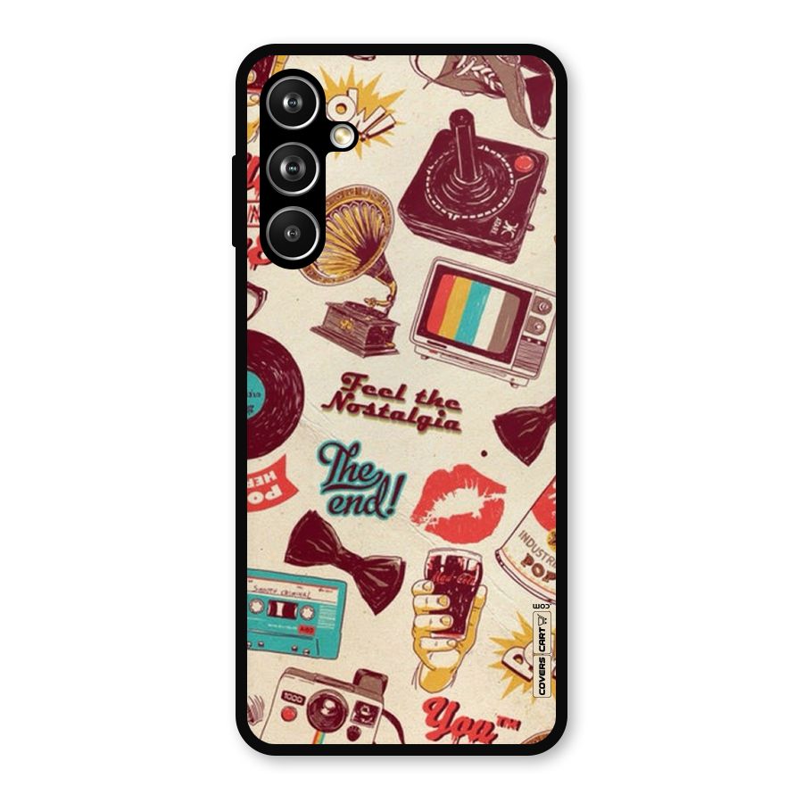 Feel The Nostalgia Metal Back Case for Samsung Galaxy M54