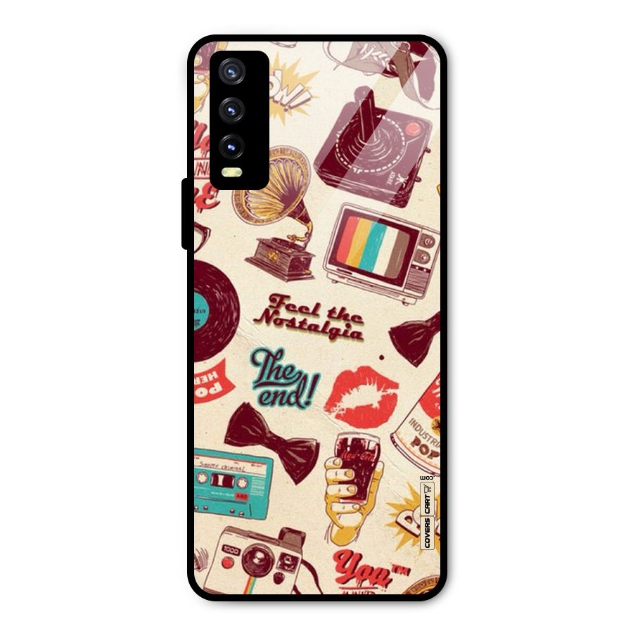 Feel The Nostalgia Metal Back Case for Vivo Y20