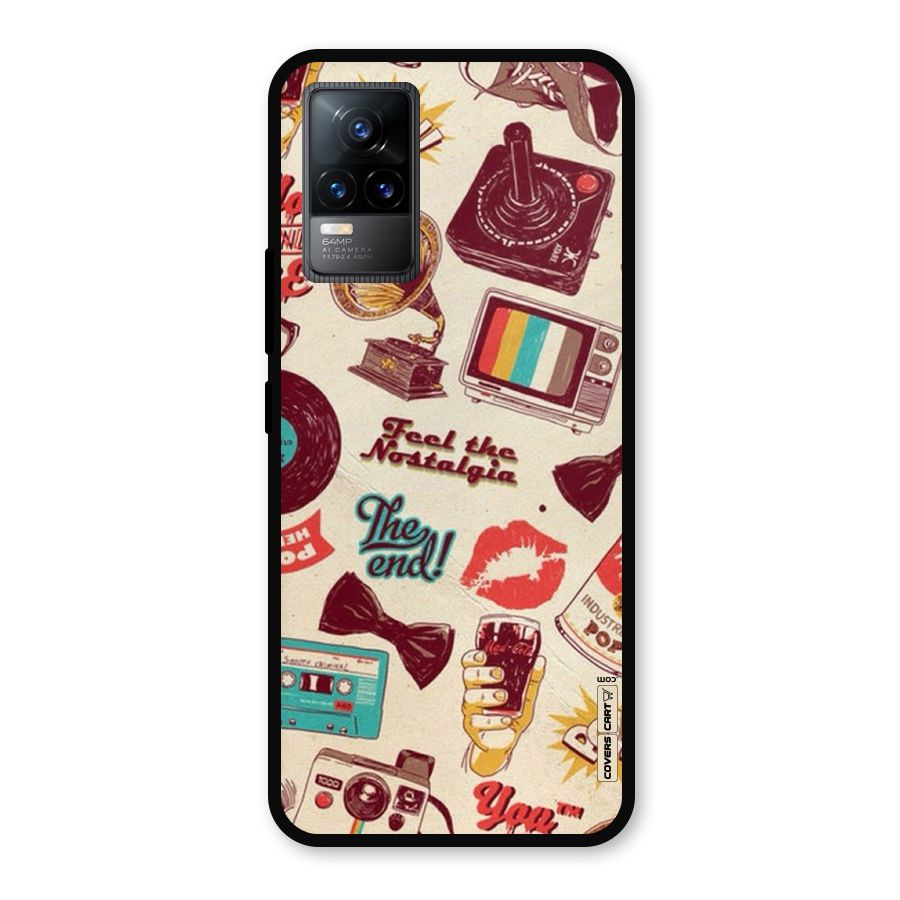 Feel The Nostalgia Metal Back Case for Vivo Y73