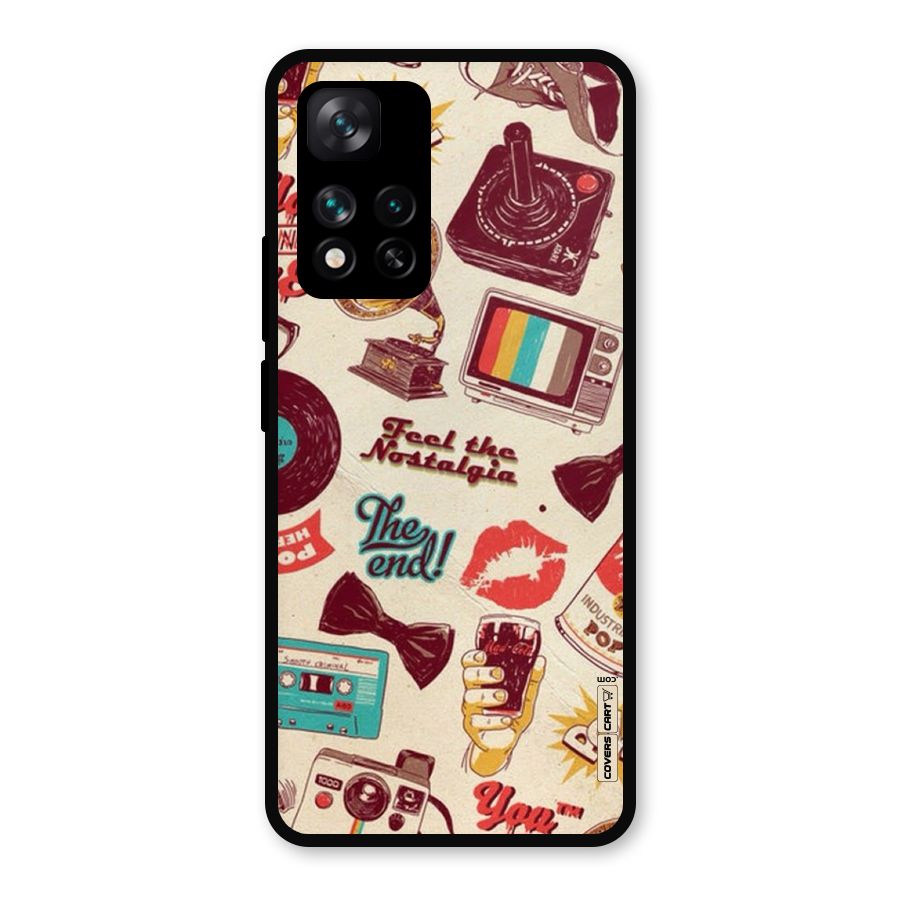 Feel The Nostalgia Metal Back Case for Xiaomi 11i 5G