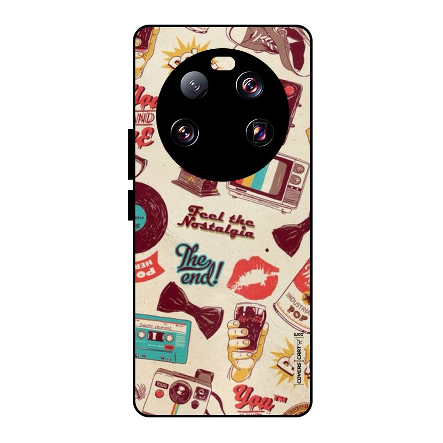 Feel The Nostalgia Metal Back Case for Xiaomi 13 Ultra