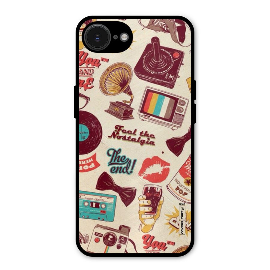 Feel The Nostalgia Metal Back Case for iPhone 16e