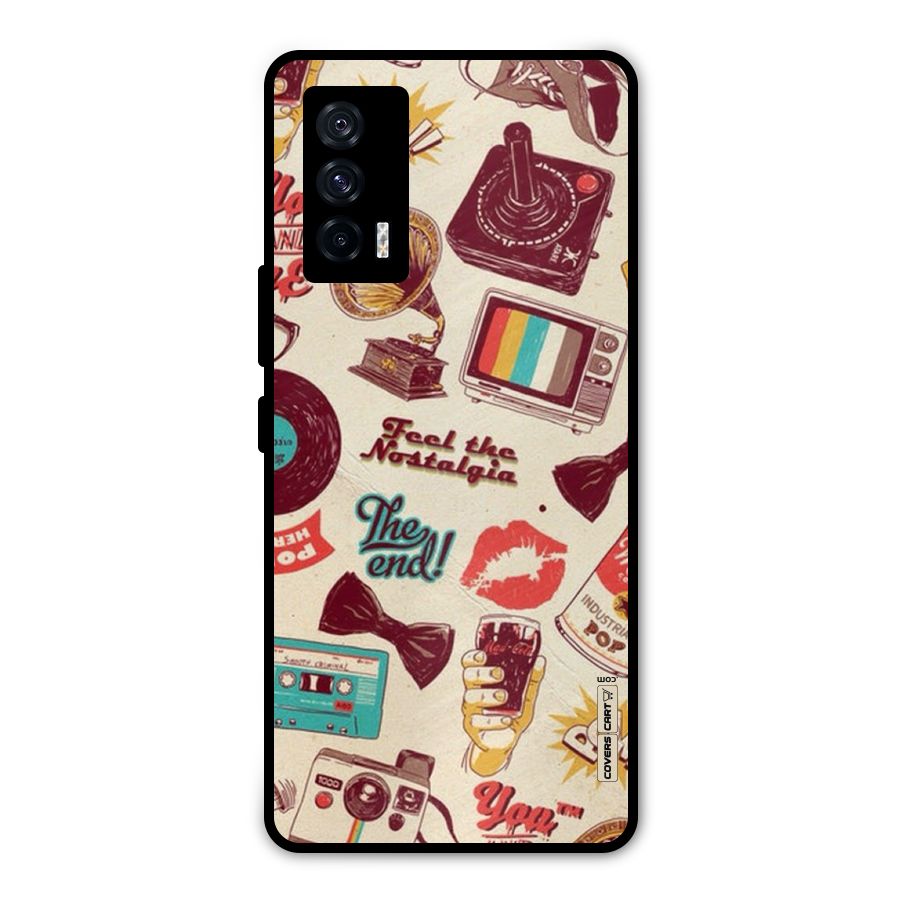 Feel The Nostalgia Metal Back Case for iQOO 7 5G