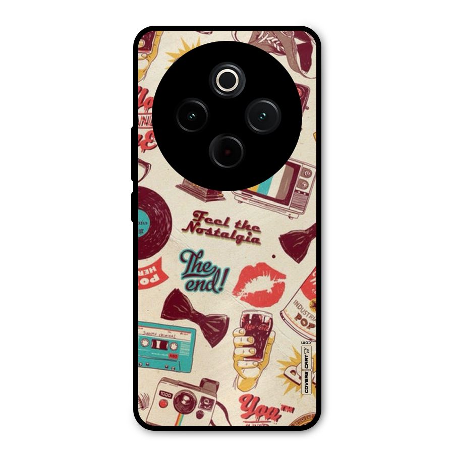 Feel The Nostalgia Metal Back Case for iQOO Z10