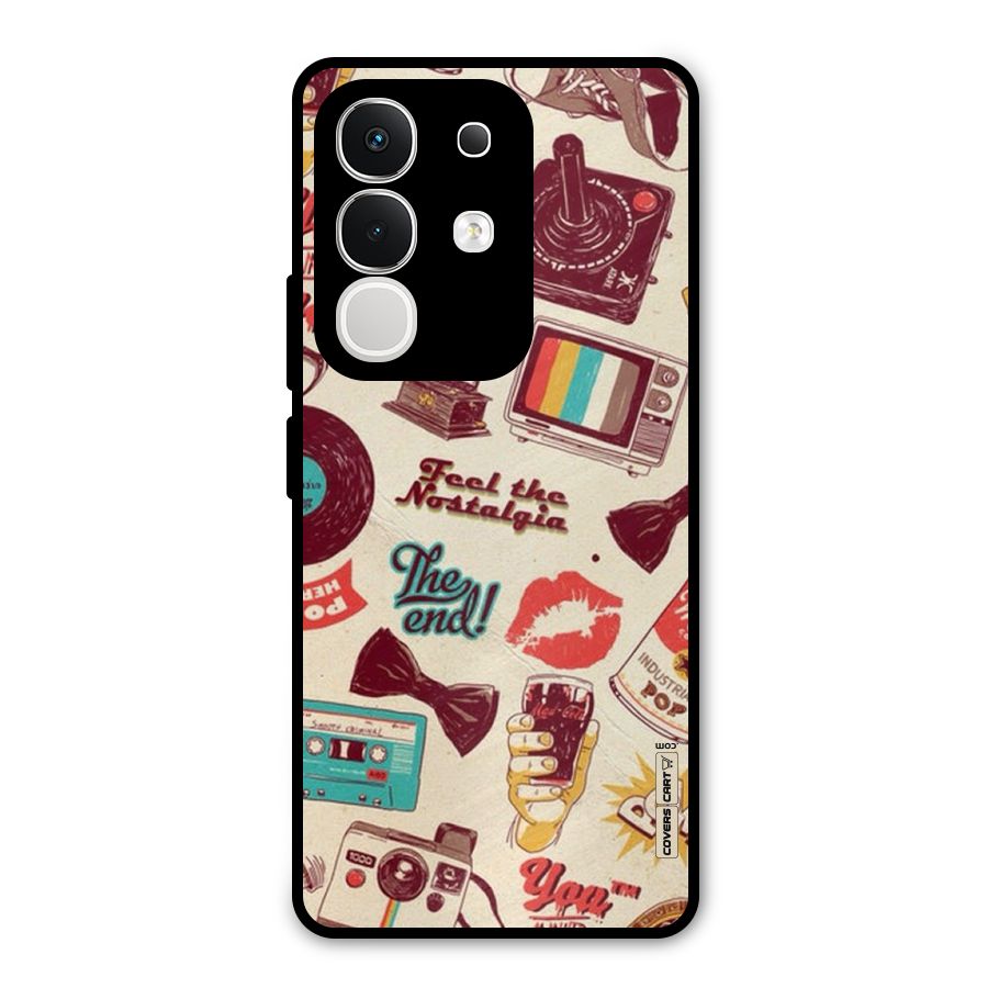 Feel The Nostalgia Metal Back Case for iQOO Z10x