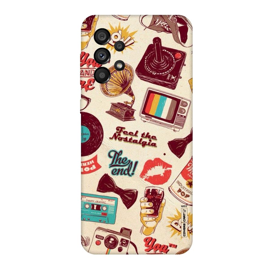 Feel The Nostalgia Original Polycarbonate Back Case for Galaxy A73 5G