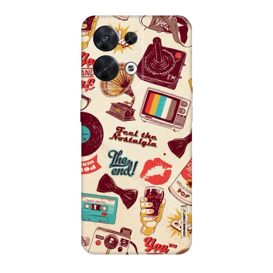 Feel The Nostalgia Original Polycarbonate Back Case for Oppo Reno8 5G
