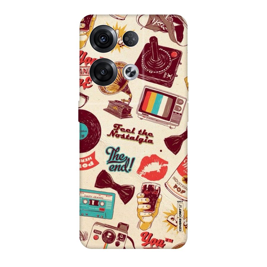 Feel The Nostalgia Original Polycarbonate Back Case for Oppo Reno8 Pro 5G