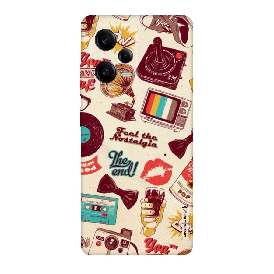 Feel The Nostalgia Original Polycarbonate Back Case for Redmi Note 12 Pro