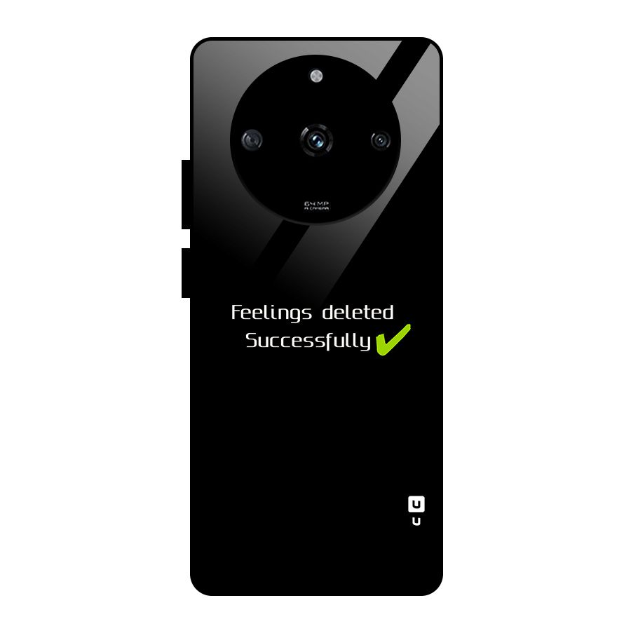 Feelings Deleted Glass Back Case for Realme Narzo 60 5G