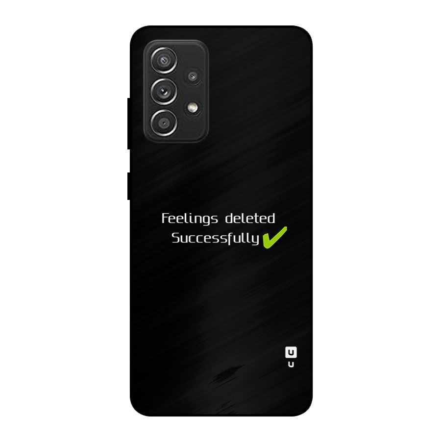 Feelings Deleted Metal Back Case for Galaxy A52s 5G