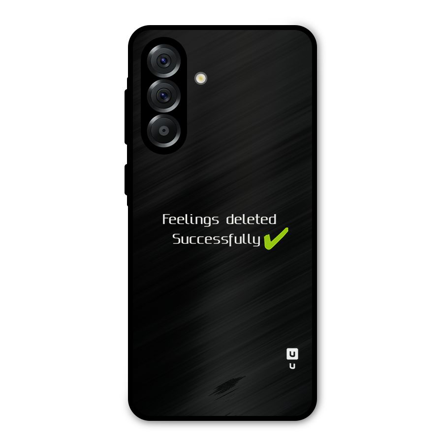 Feelings Deleted Metal Back Case for Galaxy A56