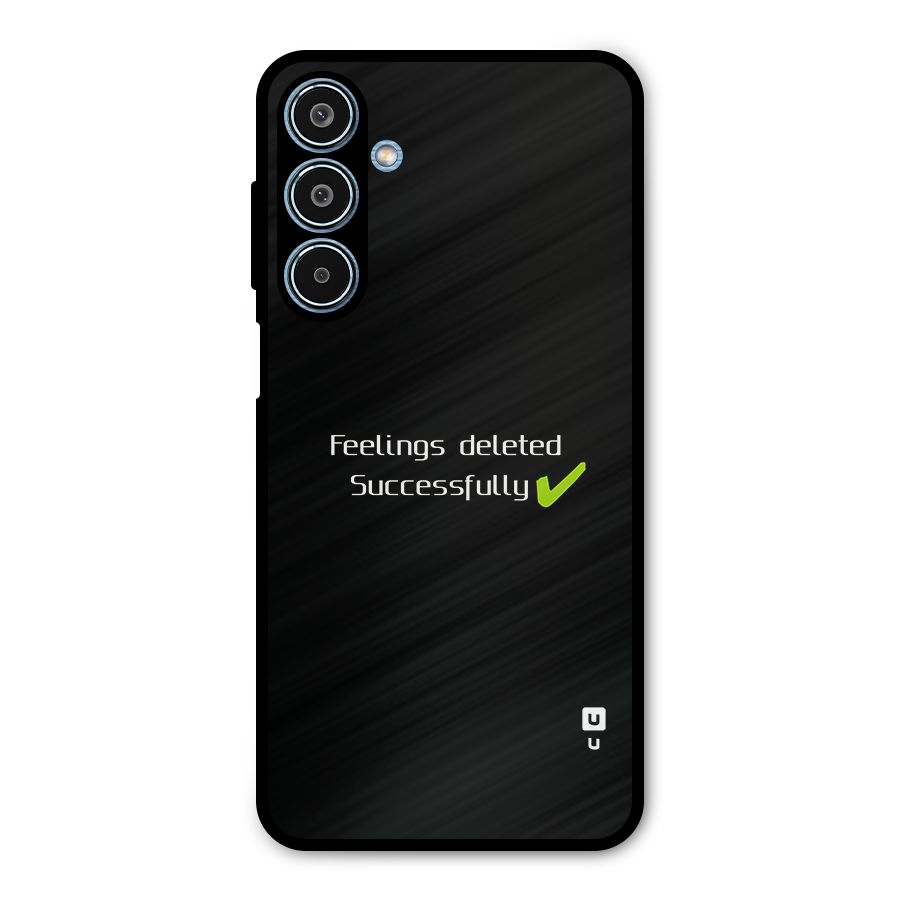 Feelings Deleted Metal Back Case for Galaxy M35