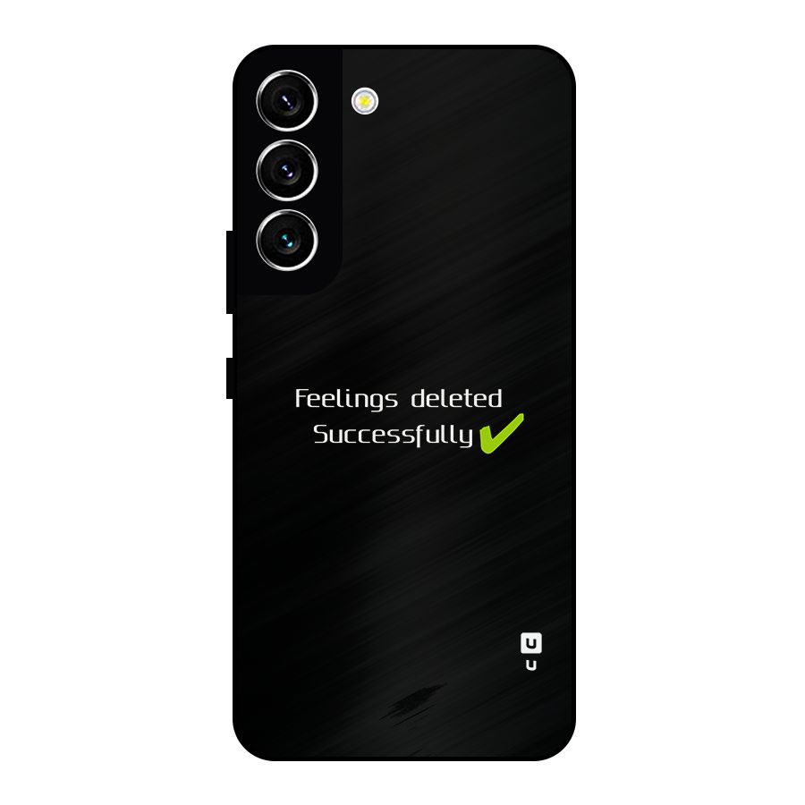 Feelings Deleted Metal Back Case for Galaxy S22 5G