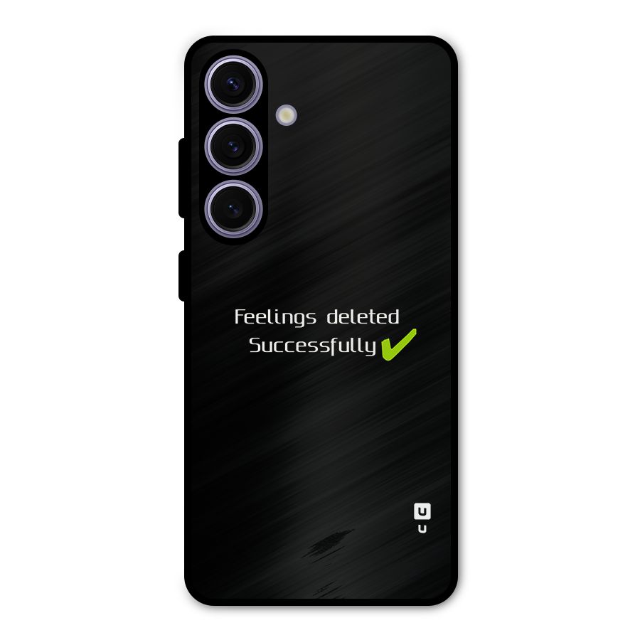 Feelings Deleted Metal Back Case for Galaxy S24
