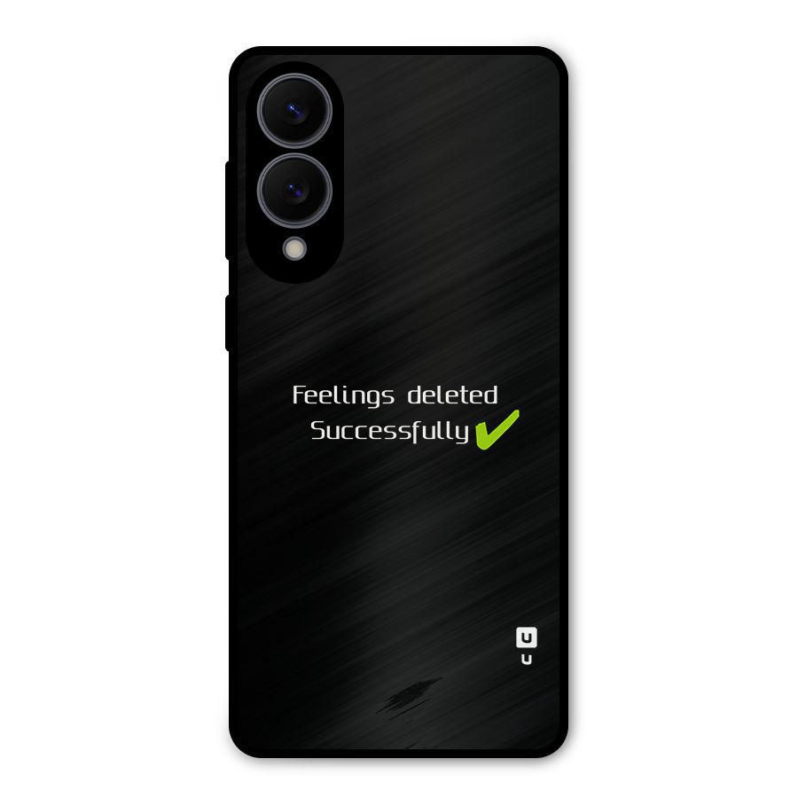 Feelings Deleted Metal Back Case for Galaxy S25 Edge