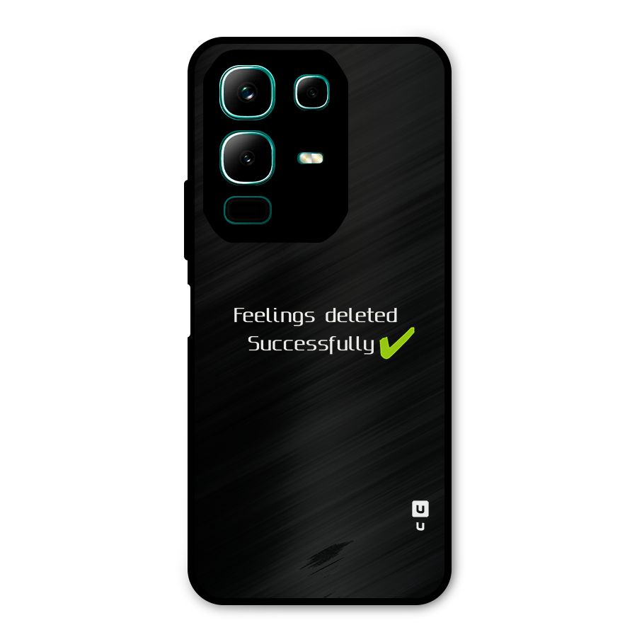 Feelings Deleted Metal Back Case for Infinix Note 50x