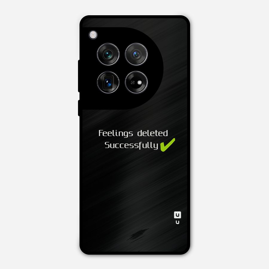 Feelings Deleted Metal Back Case for OnePlus 12