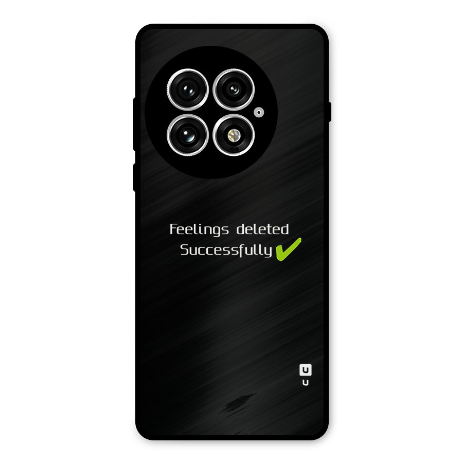 Feelings Deleted Metal Back Case for OnePlus 13