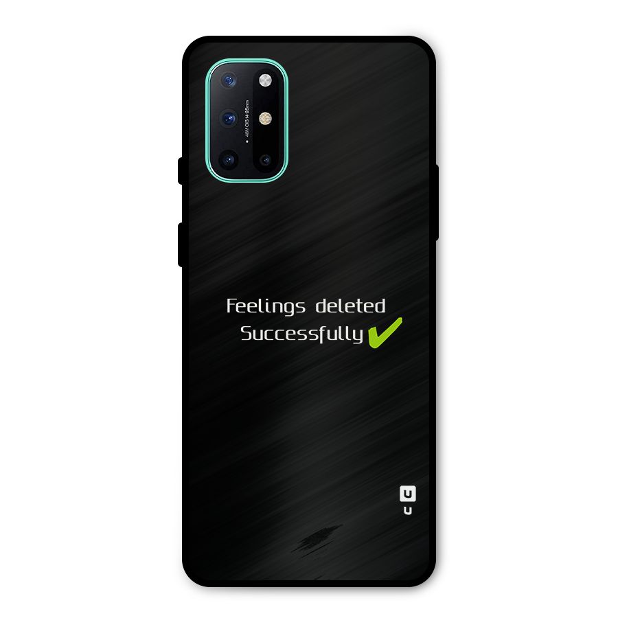 Feelings Deleted Metal Back Case for OnePlus 8T