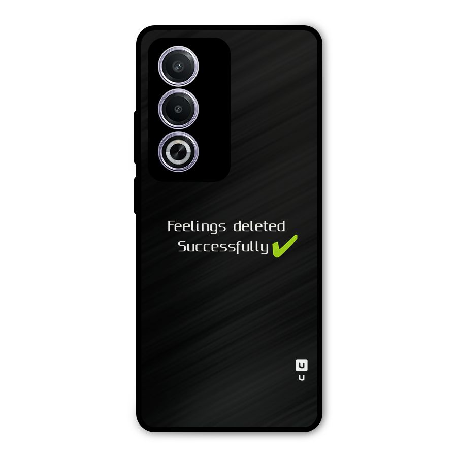 Feelings Deleted Metal Back Case for Oppo K12x