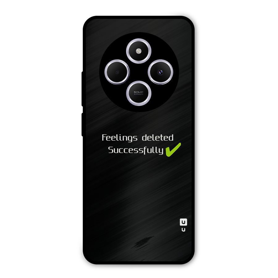 Feelings Deleted Metal Back Case for Poco C75 5G
