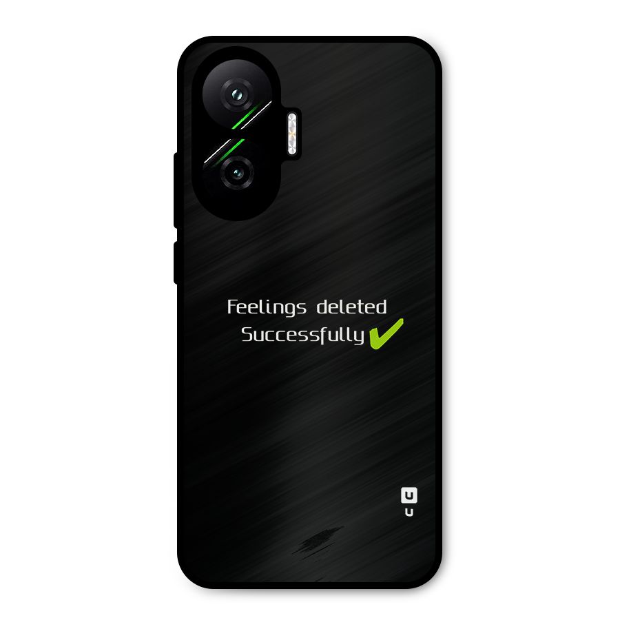 Feelings Deleted Metal Back Case for Poco F7
