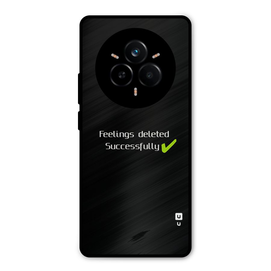 Feelings Deleted Metal Back Case for Realme 14 Pro