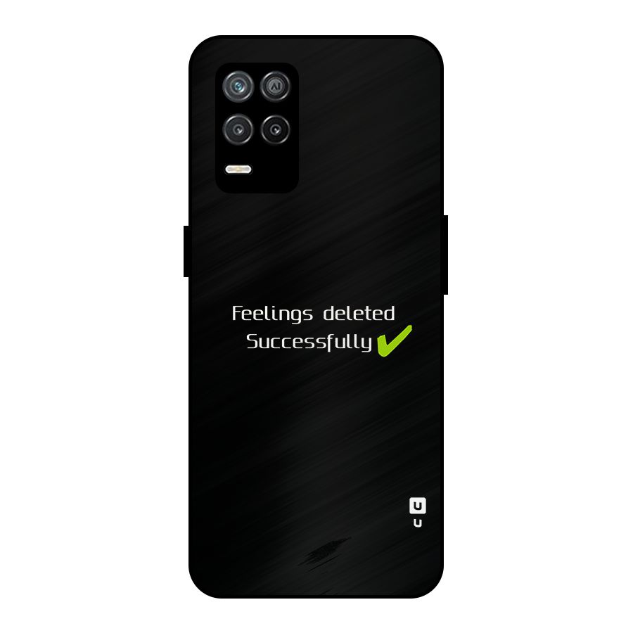Feelings Deleted Metal Back Case for Realme 8 5G