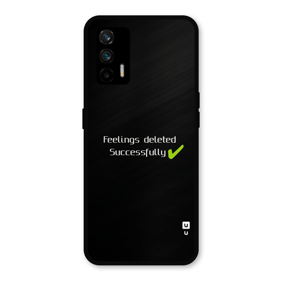 Feelings Deleted Metal Back Case for Realme GT 5G