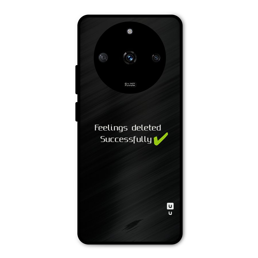 Feelings Deleted Metal Back Case for Realme Narzo 60 5G