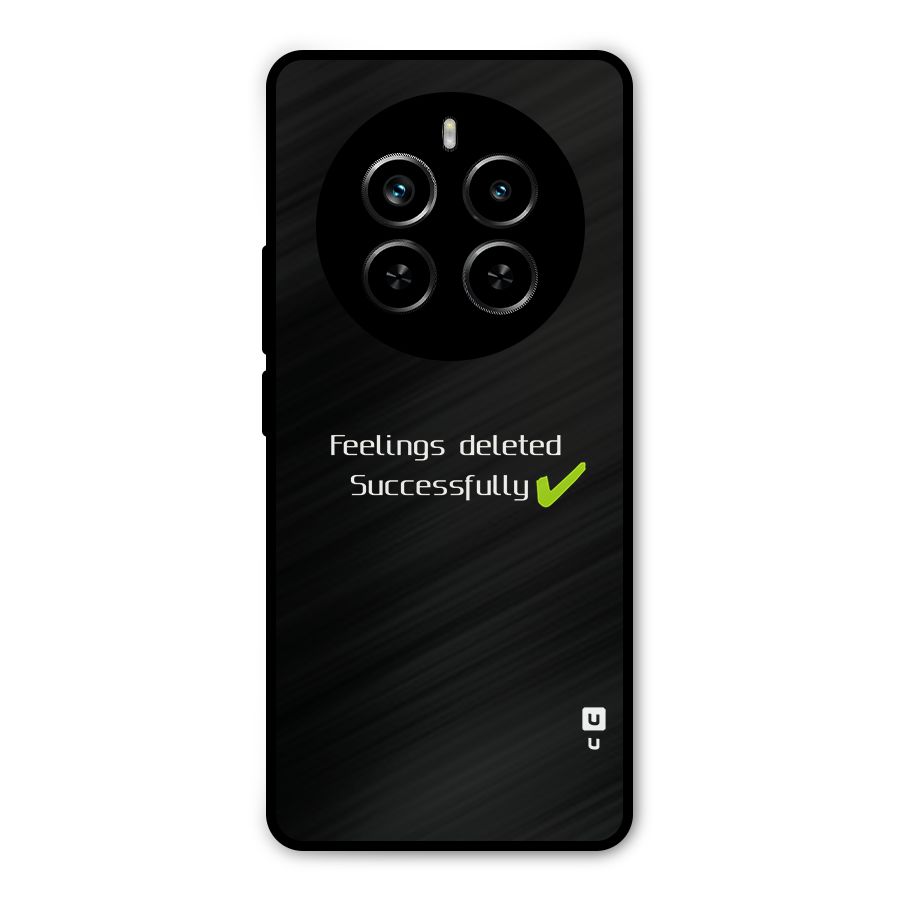 Feelings Deleted Metal Back Case for Realme P1 Pro
