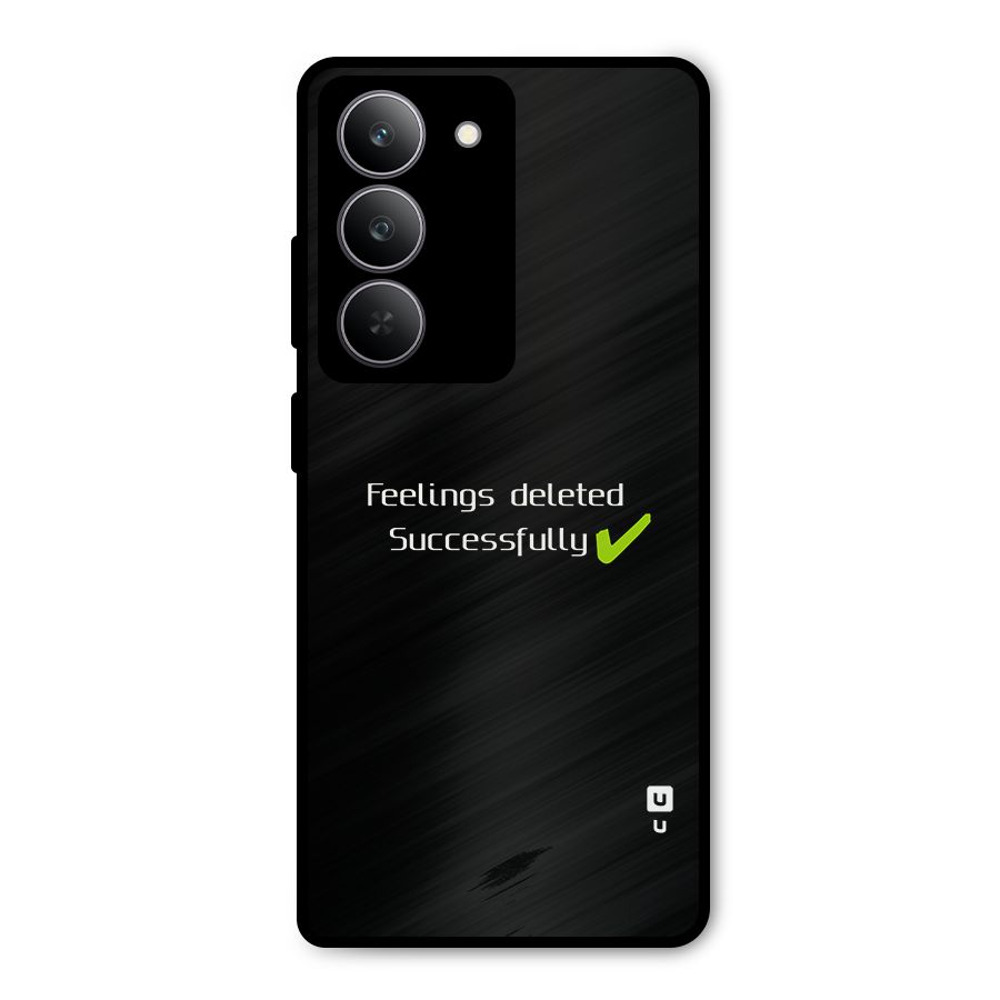 Feelings Deleted Metal Back Case for Realme P3x