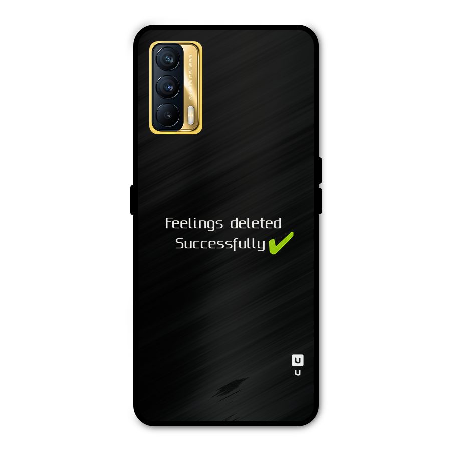 Feelings Deleted Metal Back Case for Realme X7