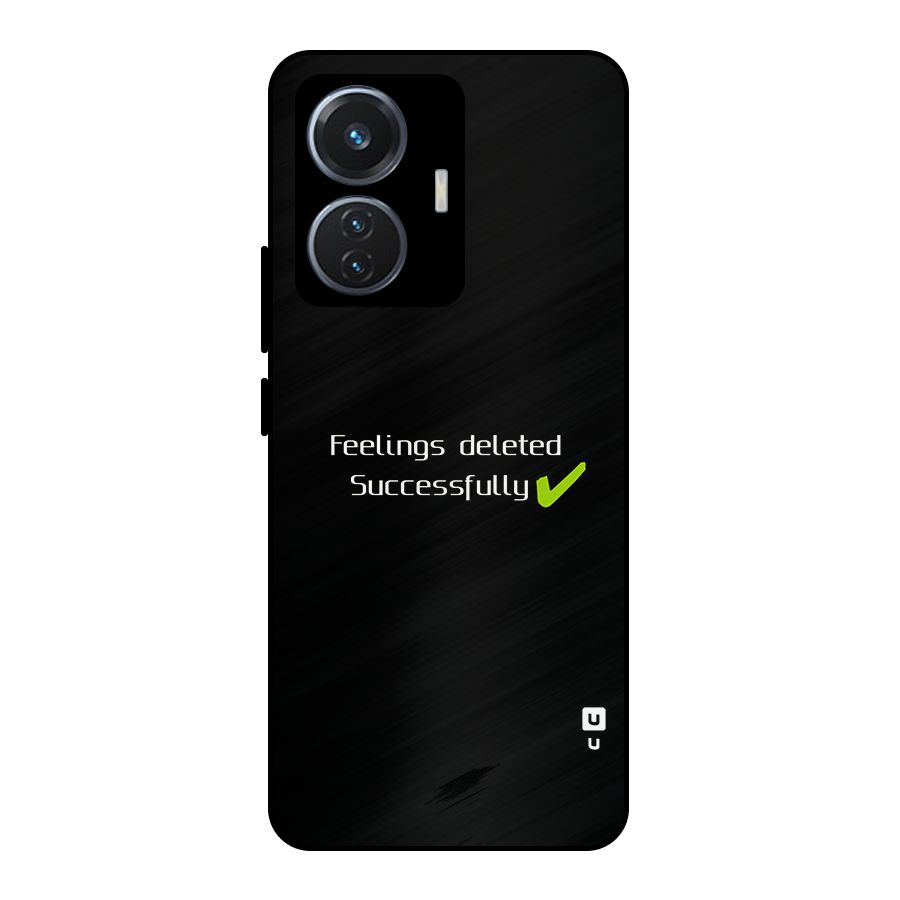 Feelings Deleted Metal Back Case for Vivo T1 44W