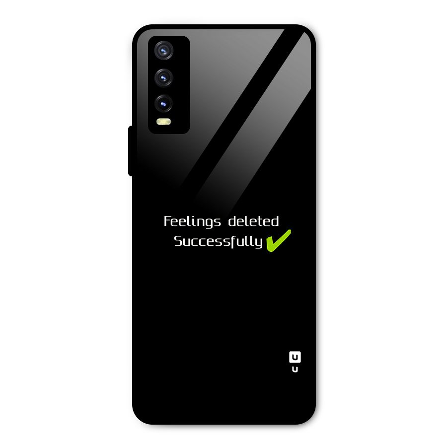 Feelings Deleted Metal Back Case for Vivo Y20