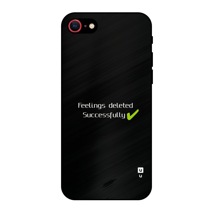 Feelings Deleted Metal Back Case for iPhone 7