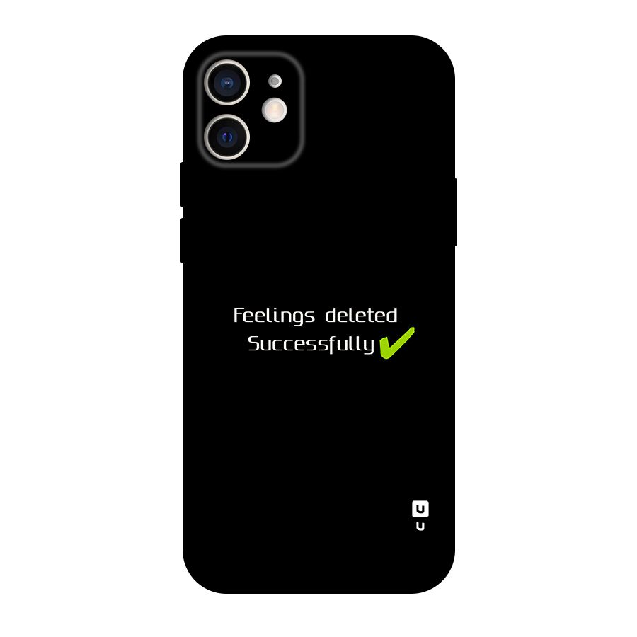 Feelings Deleted Original Polycarbonate Back Case for iPhone 12