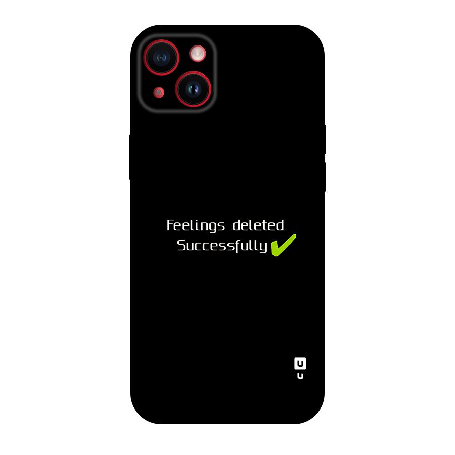 Feelings Deleted Original Polycarbonate Back Case for iPhone 14 Plus