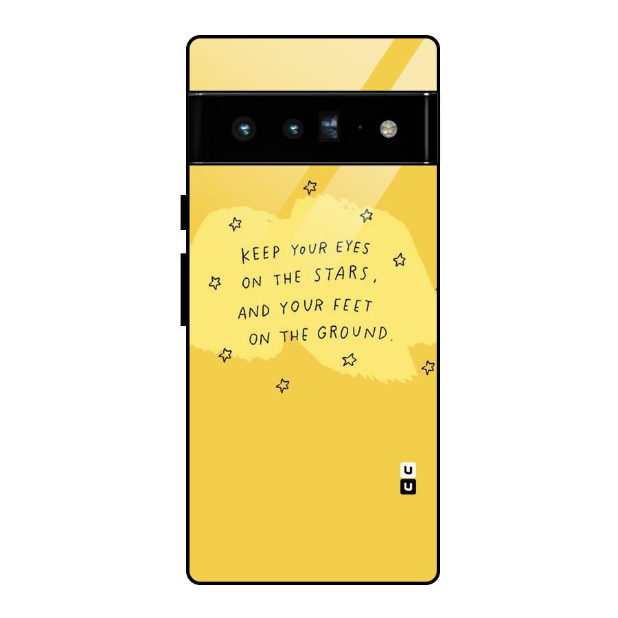 Feet On Ground Glass Back Case for Google Pixel 6 Pro