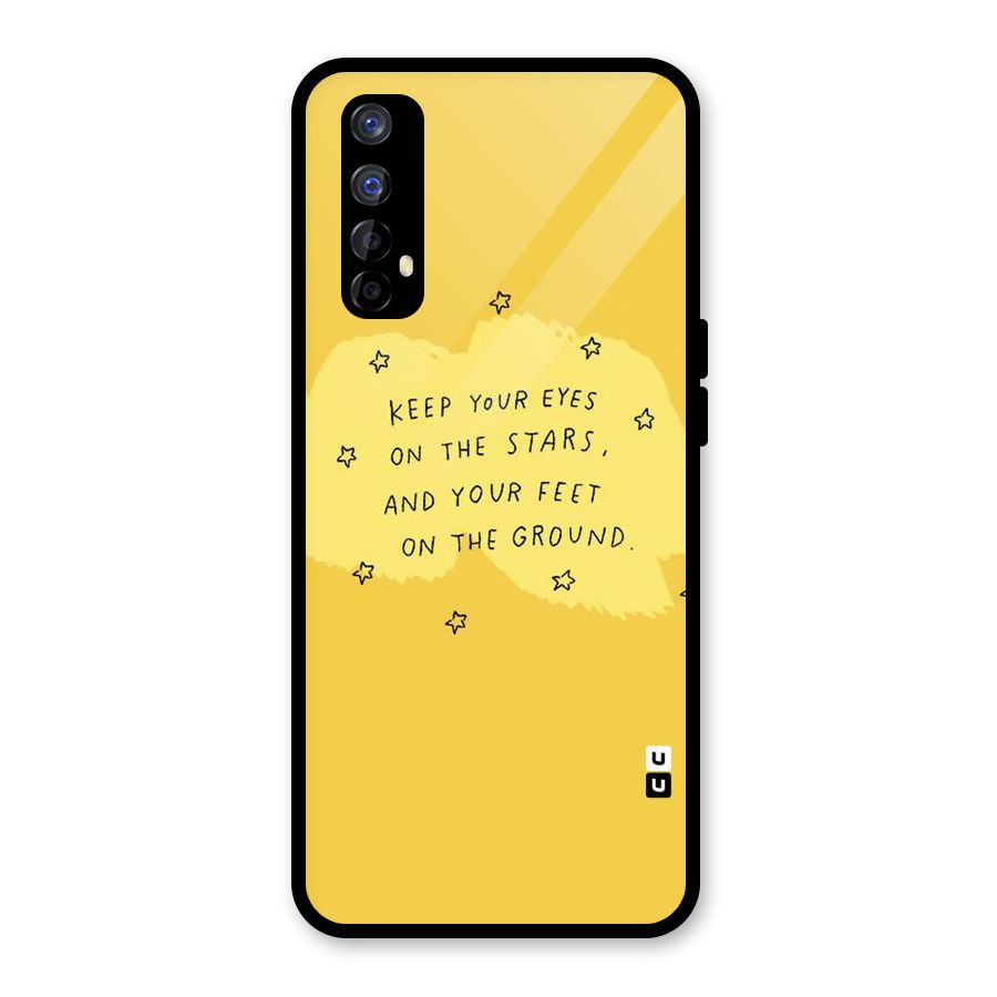 Feet On Ground Glass Back Case for Realme Narzo 20 Pro