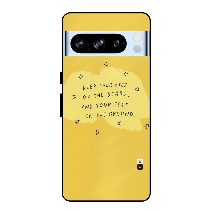 Feet On Ground Metal Back Case for Google Pixel 8 Pro