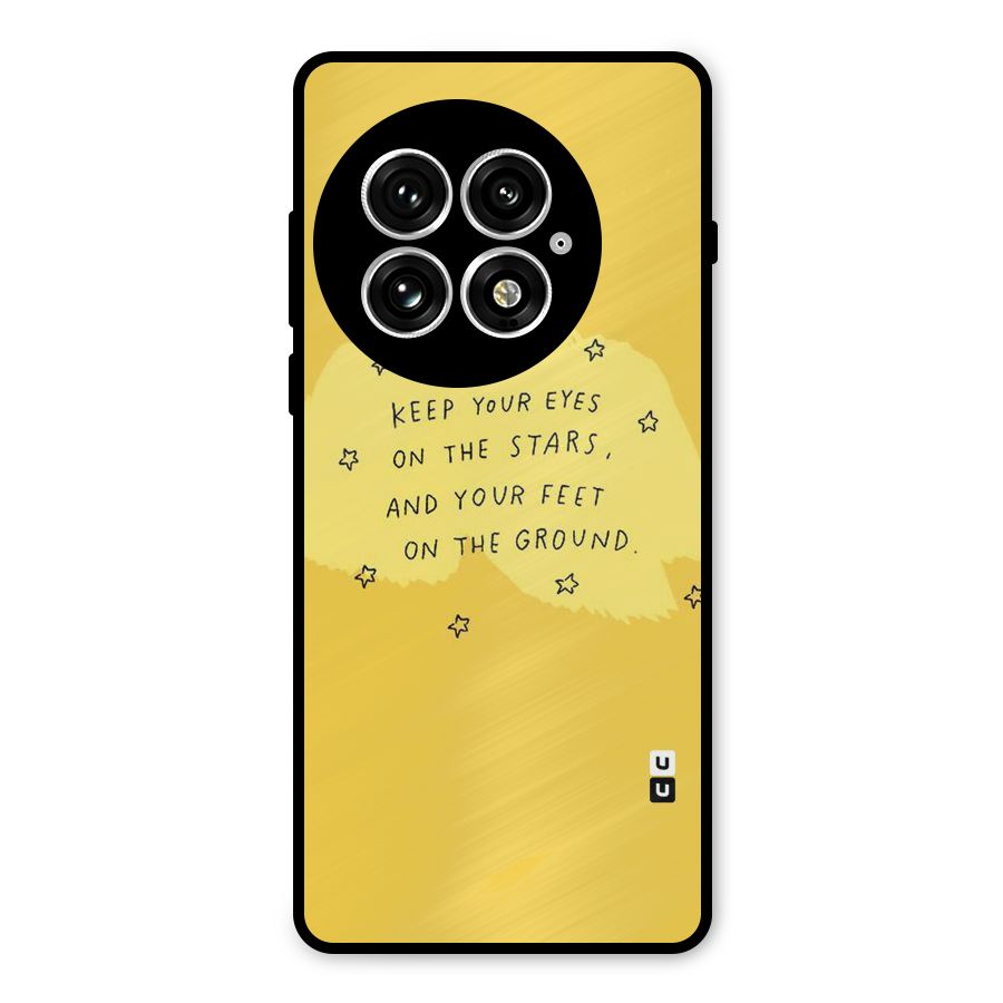 Feet On Ground Metal Back Case for OnePlus 13