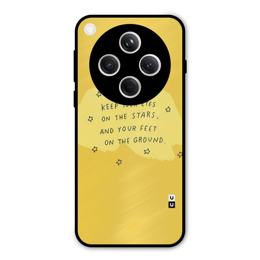 Feet On Ground Metal Back Case for Oppo Find X8