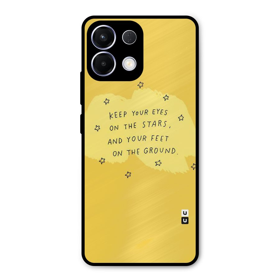 Feet On Ground Metal Back Case for Oppo K13